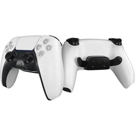 Resim Wholesale00 Klipsli Düğme Kılıflı Ps5 Kablosuz Bluetooth Gamepad İçin Beyaz 
