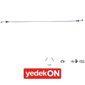 Resim Kapı Açma Teli Axor Kısa Sol Beyaz - A9737600204 [A9737600204.J] - A9737600204 