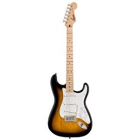 Resim Squier Sonic Stratocaster Akçaağaç Klavye 2 Ton Sunburst Elektro Gitar 