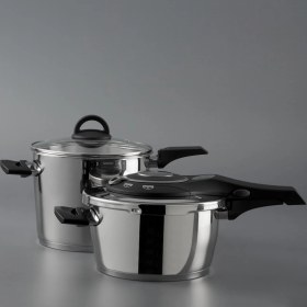 Resim Jumbo ProCook 4+6 Lt Düdüklü Tencere Seti 