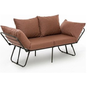 Resim Pafu Viper İkili Katlanır Yataklı Koltuk Keten Açık Kahverengi 