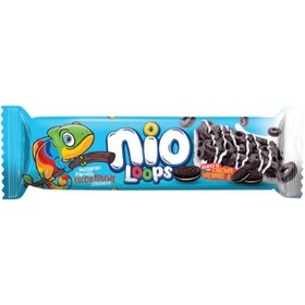 Resim Nio Loops Bisküvili Çikolata Bar 23 G 