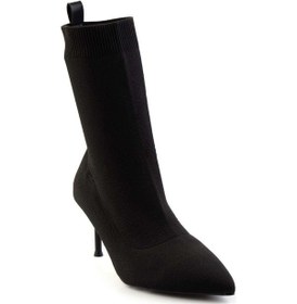 Resim Siyah Kadın Bot & Bootie K02209033082 Siyah 