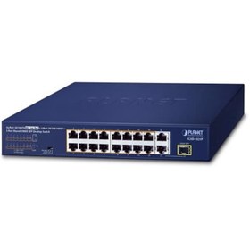 Resim PL-FGSD-1821P Yönetilemeyen Switch (Unmanaged Switch)16 X 10/100Tx Ieee 802.3At 