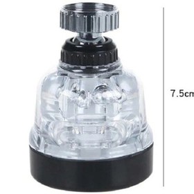 Resim Çok Fonksiyonlu Musluk Başlığı Renkli 