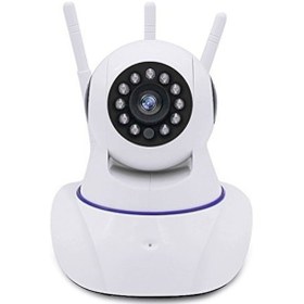 Resim Vothoon Gece Görüşlü HD 360 Derece Wifi İp Kamera Bebek Kamerası 