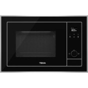 Resim Teka ML 820 BIS Ankastre Mikrodalga Fırın + Izgara Siyah Cam 20 lt 40584200 