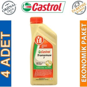 Resim Castrol Transmax Z Sentetik Otomatik Şanzıman Yağı 4 x 1 L 