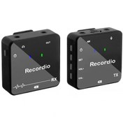 Resim GAW-810 Mini Canlı Yayın Kablosuz Yaka Mikrofonu 