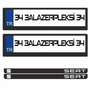 Resim 3A Lazerpleksi Seat Logolu Plakalık 