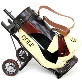 Resim Trend Hediyelik Dekoratif Metal Golf Arabası 