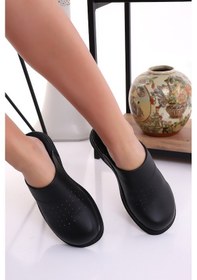 Resim Hipokrat Hp600 Ortopedik Sabo Terlik Doktor Hemşire Hastane Aşçı İş Terliği Siyah 