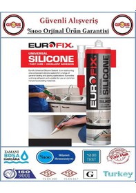 Resim Eurofix Üniversal Silikon 280gr - Beyaz 