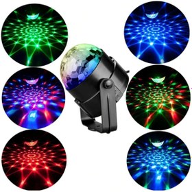 Resim fortrek Parti Malzemesi Led Küre Disko Topu Renkli Işıklı 