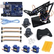 Resim Genel Markalar Arduino FAPATECH Pleksi Robot Kol Seti 