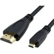 Resim Yongwei HDMI Micro HDMI Fiş Dönüştürücü Kablo (Yurt Dışından) 