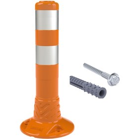 Resim uras trafik 45 cm Turuncu TPU Delinatör 