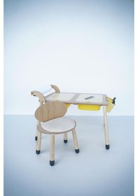 Resim Bambu Aktivite Masa Çok Renkli 