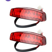 Resim Maiyame Atv Plaj Aracı Led Stop Lambası - Sürf Tahtası Ve Bisiklet Arka Feneri, 2 Adet, Fren Fonksiyonu 