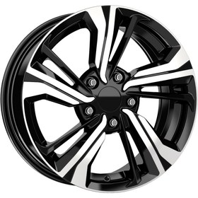 Resim R1 Wheels 16 inç 5*114 ET45 Parlak Siyah Jant Takımı (J-1194) 