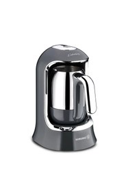 Resim KORKMAZ Kahvekolik Otomatik Kahve Makinesi Antrasit 