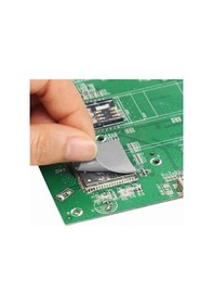 Resim Wozlo 3 0mm 100x100mm Chipset Soğutucu Termal Pad Cep Telefonu Notebook Ps4 Ps5 Gri 13w/m K 