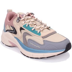 Resim Jump 30866 Bej Pembe Ortopedik Ortopedik Günlük Kadın Spor Ayakkabı Pembe 