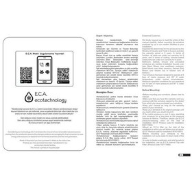 Resim Eca Quadrille Aplike Mutfak-Eviye-Eviye Bataryası 102107087 Eca 