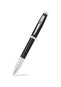 Resim Sheaffer 9338-0 100 Serisi Dolma Kalem M Parlak Siyah Krom Diğer 