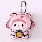 Resim OEMG Yeni Yaratıcı Sevimli Anahtarlık Karikatür Peluş Bebek Kolye Çok Yönlü Anahtarlık Kolye Çanta Bebek Çekicilik (Yurt Dışından) 