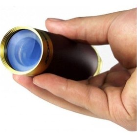 Resim 30x40 Panda Büyük Mercekli Pirinç Gövdeli Deri Çantalı Denizcilik Korsan Dürbün Tg-v 0745 