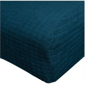 Resim 6li Sandalye Kılıfı Yıkanabilir Likralı Esnek Lastikli Sandalye Örtü 6li Paket Petrol Mavi 