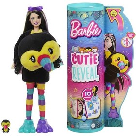 Resim Barbie Cutie Reveal Jungle Series - Toucan HKR00 