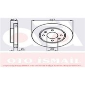 Resim TRW DF4698 FREN DİSKİ ÖN ELANTRA 00- LANTRA 95- MATRIX 01- / CERA 