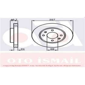 Resim TRW DF4698 FREN DİSKİ ÖN ELANTRA 00- LANTRA 95- MATRIX 01- / CERA 
