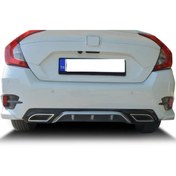 Resim Harphour Honda Civic Fc5 Uyumlu Amg Dizayn Ithal Difüzör 