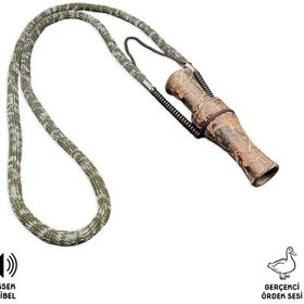 Resim Savage Hunter Askılı Ördek Düdüğü Saz Desen 