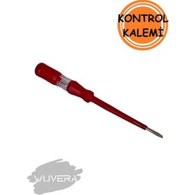 Resim Wuvera Kontrol Kalemi 140 Mm Elektrik Akımı Kontrolü İçin Pratik Ve Güvenli Kullanım 