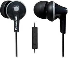 Resim Panasonic Ergofit in-Ear kulaklik ..1 PACK Siyah RP-TCM125-K 