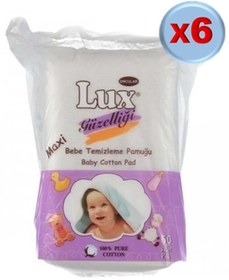 Resim LUX Bebek Temizleme Pamuğu 360 Adet (6Pk*60) 
