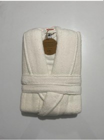 Resim Özdilek Casual Şalyaka Bornoz Krem Xxl Krem 