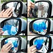 Resim Kenpool 2 Adet Oto Dış Ayna Yağmur Kaydırıcı Araba Yan Cam Dikiz Aynası Filmi Buğu Önleyici Su Tutmaz Film Y 