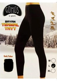 Resim Kadın Termal Tayt İçlik 4058 - 1 Adet SiYAH 