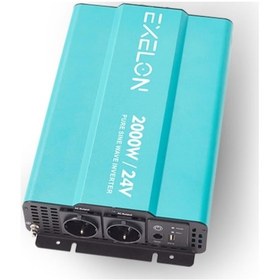 Resim Exelon Tam Sinüs 2000W 24V İnverter 