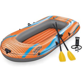 Resim Bestway 61145 Kondor 3000 2 Kişilik Şişme Bot Seti 246x122 cm 