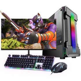 Resim COLLECT Intel I3 3n 8gb 120ssd 1tb 4gb Gtx1050tı 24" Monitörlü Gaming Set 