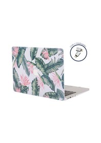 Resim Apple Uyumlu MacBook Pro Kılıf 13inç M1-m2, Flower02 Type-c'li Model A2338 A2289 A2251 A1706-08 A1989 A2159 İle Beyaz 
