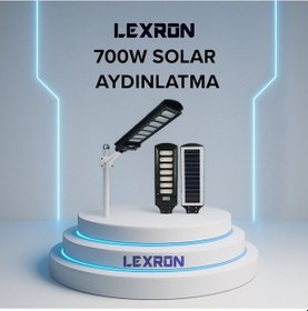 Resim Lexron 700w Solar Aydınlatma 