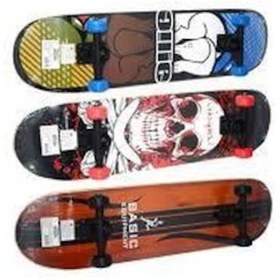 Resim Kaykay Orta Boy Kemik Teker 70-20 CM Ölçülerde Çok Renkli 