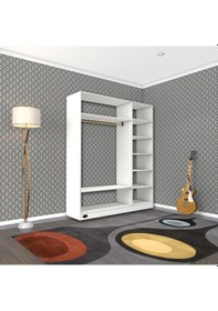 Resim Kenzlife giysi dolabı dursun 180*150*40 byz gardırop 